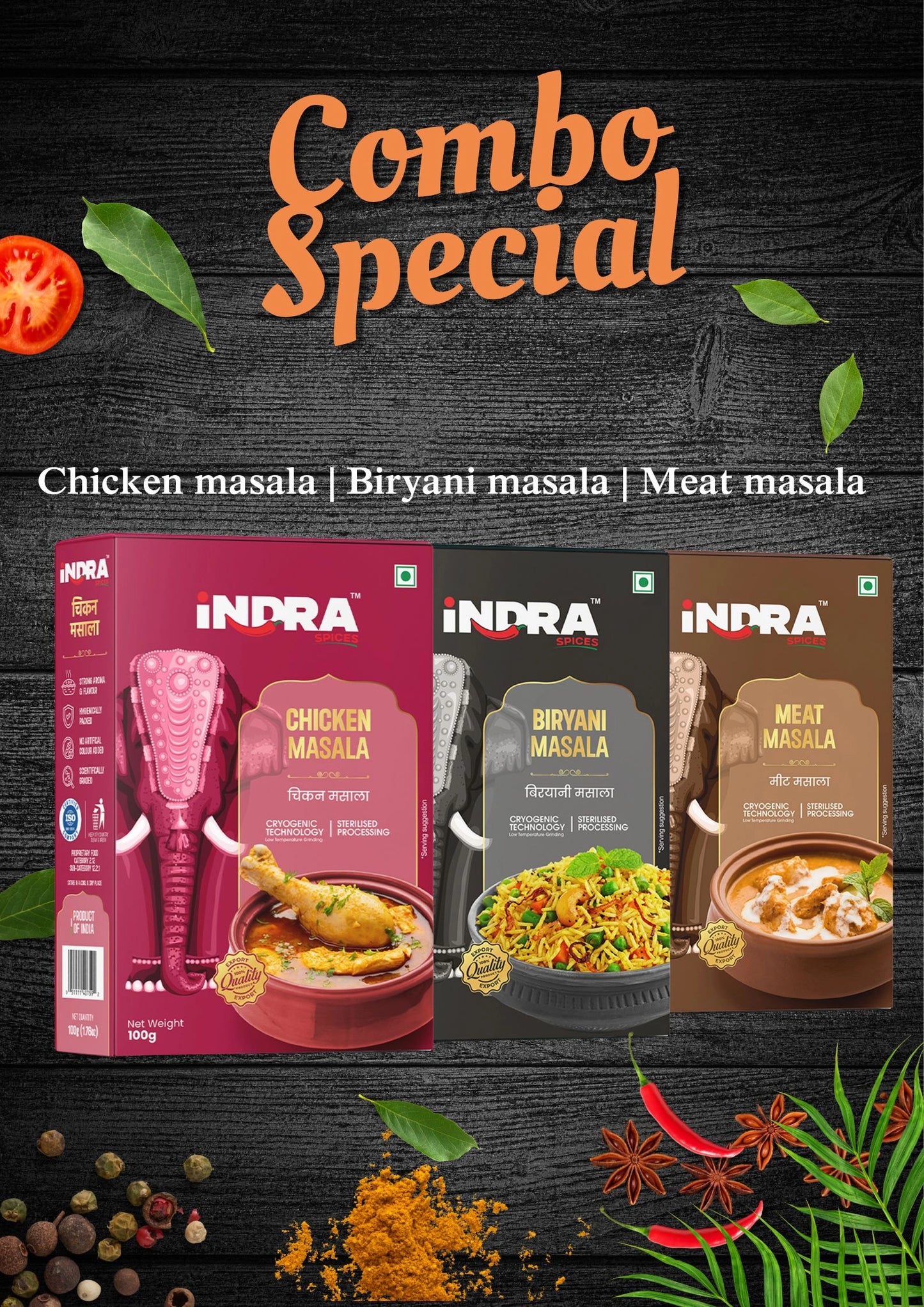 Indra Spices – Non-Veg Combo Pack - Indra Spices