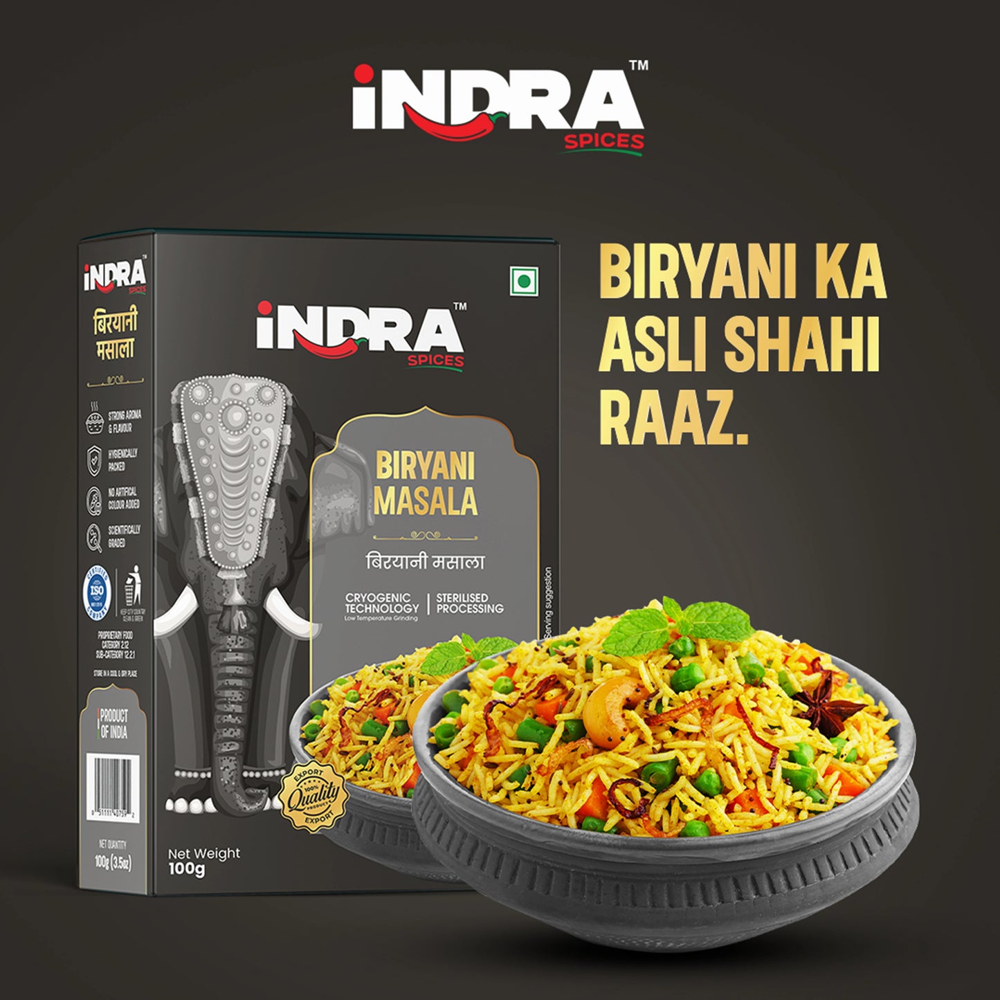 Biryani Masala - Indra Spices